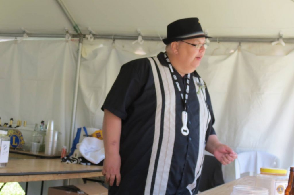 Alan volunteering in Port Credit