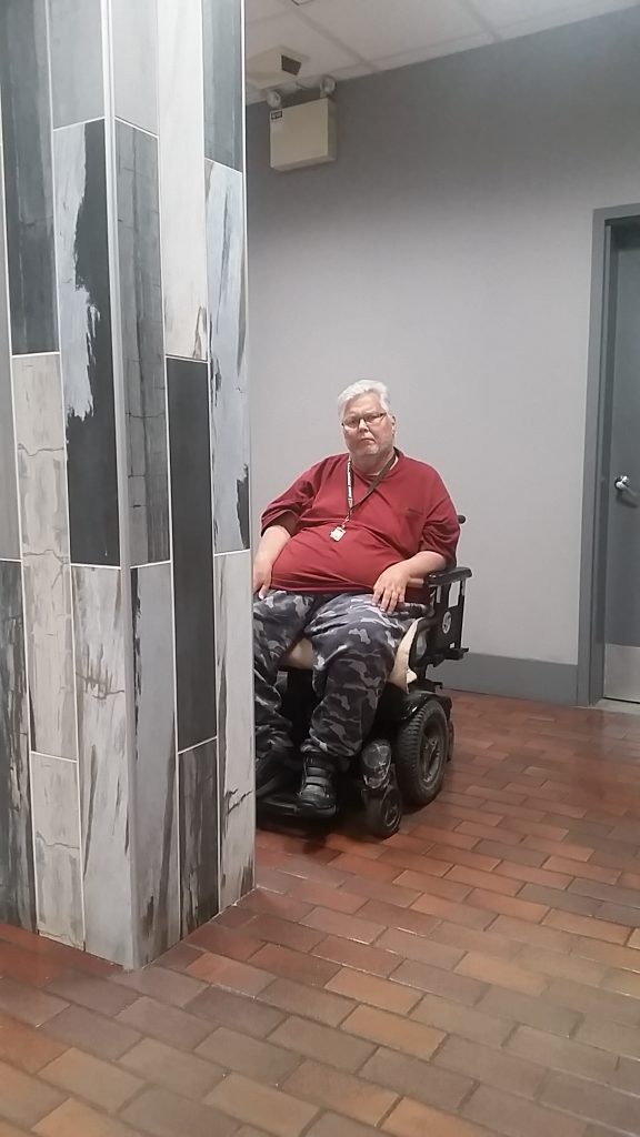 Alan evicted in lobby of 150 Lakeshore West