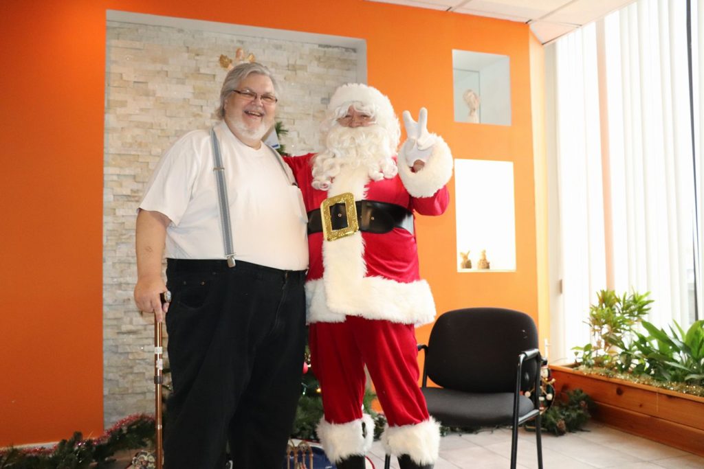 Alan with good Ol’ St. Nick