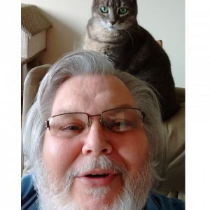 Alan with “Teachers Pet” – lol